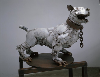 David Deming, Rodney is Loose Again, Fired Clay and Steel, $22,000