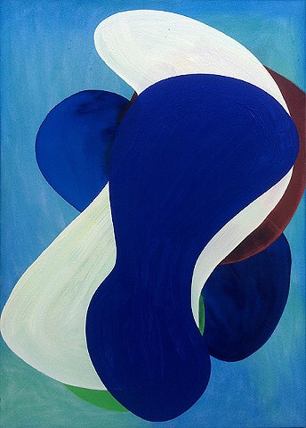 Gary Paller 41 2014 acrylic on canvas 39" x 28" (100 x 70cm)
