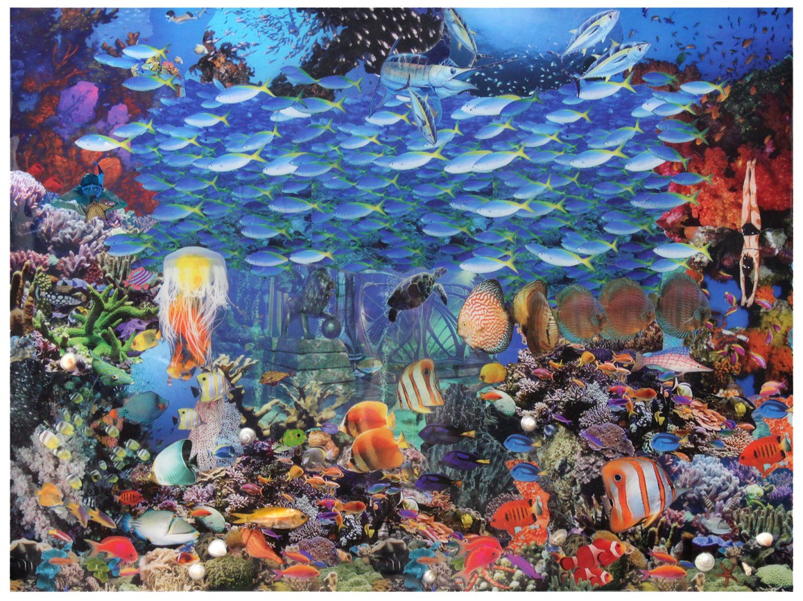Robert Swedroe, Atlantis Revisited (2010), Mixed Media on Board, 32" x 24"